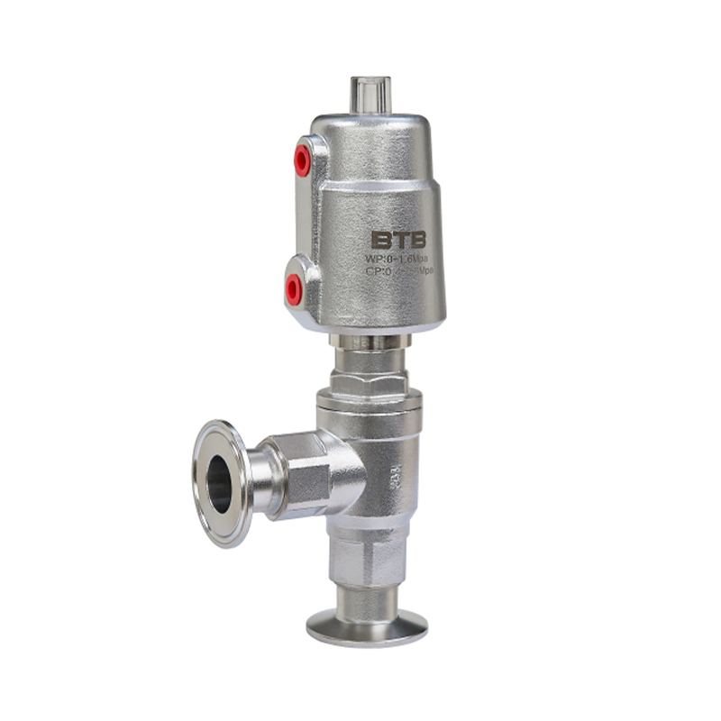 Quick installation stainless steel cylinder right angle valve